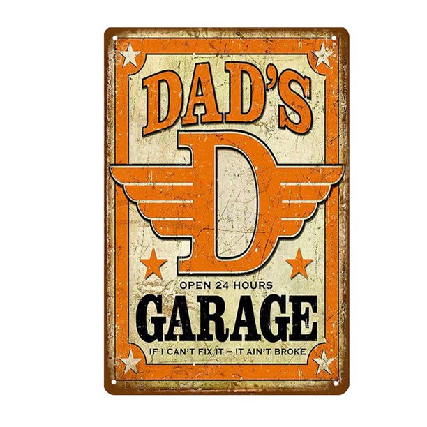 Hogar resistente a la intemperie Retro Chic letras signo hierro pintura pared dibujo plantillas Tmvgtek Para estrenar