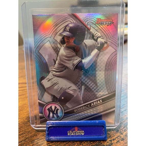 2022 Bowman Roderick Arias #TP-13 Refractor Parallel/Variety Rookie