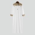 thumbnail image 4 of Birdeem Chemise Décontractée Mode pour Hommes à Manches Longues Col Montant, 4 of 12