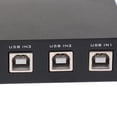 thumbnail image 3 of Interruptor de Manual USB 2 Sunnimix Conmutador KVM 4 computadoras Comparten 1 Hub de dispositivo USB, 3 of 8
