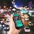 thumbnail image 3 of Riwesomey Luxómetro digital Medidor de luminancia preciso Medidor de brillo digital portátil Diseño de apagado automático Medidores de medidas dimensionales Riwesomey TO001997-00, 3 of 6