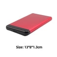 thumbnail image 3 of 2.5 pulgadas Moblie HDD Case Tool Free USB3.0 / 3.1 SATA para menos de 9.5 HDD y SSD Tmvgtek Para estrenar, 3 of 9