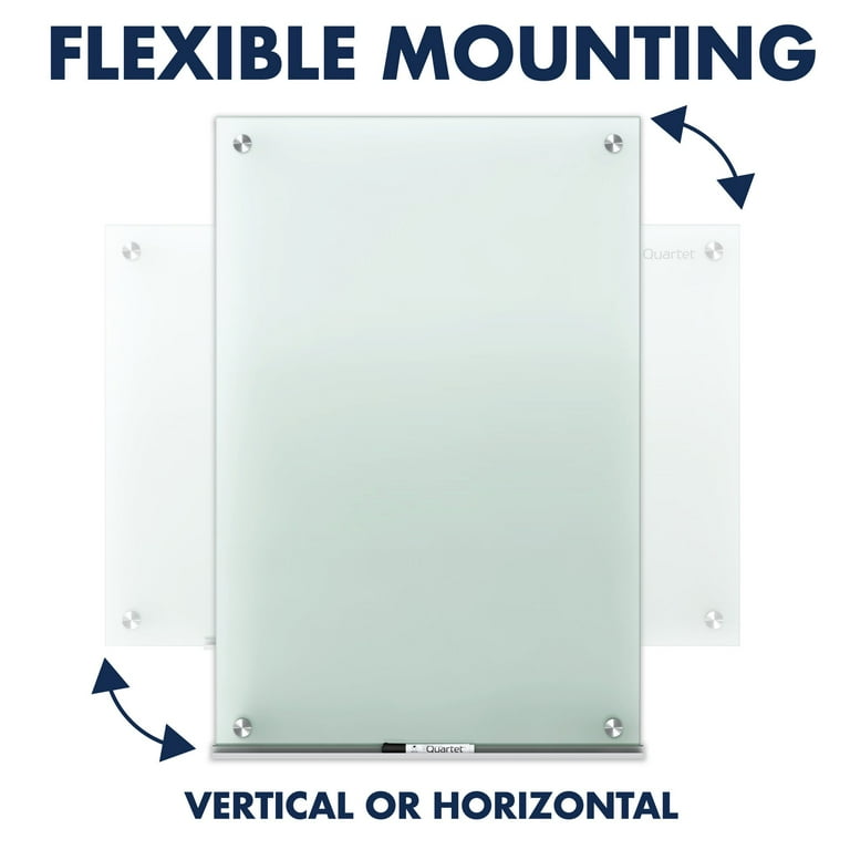 Infinity Glass Marker Board, 36 x 24, Frosted Surface Infinity Glass Marker Board, 36 x 24, Frosted Surface
