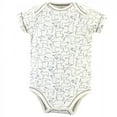 thumbnail image 5 of Touched by Nature Organic Cotton Bodysuits 5pk, Farm Friends, 12-18 Months, 5 of 6