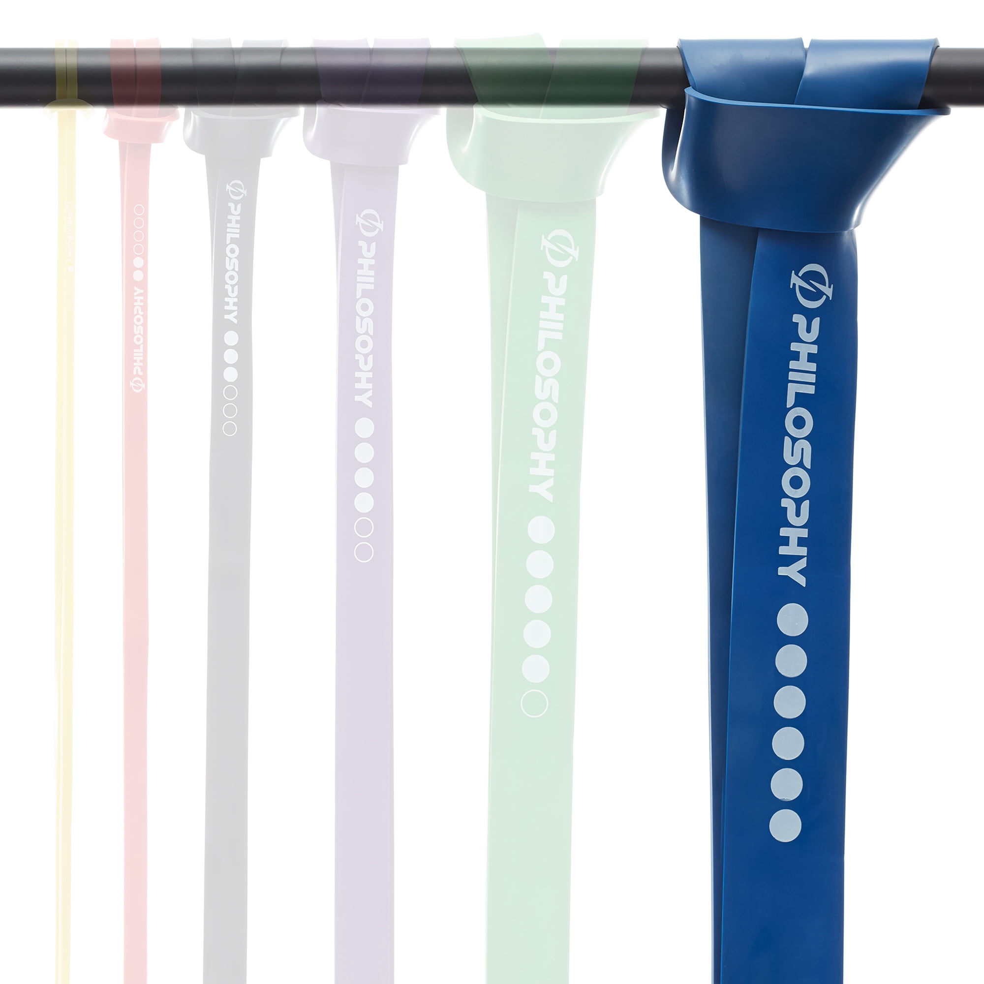 Philosophy Gym - Resistance Band - 2-1/2" (175-230 lbs), Blue