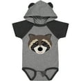thumbnail image 3 of Inktastic Raccoon Animal Face Boys or Girls Baby Bodysuit, 3 of 5