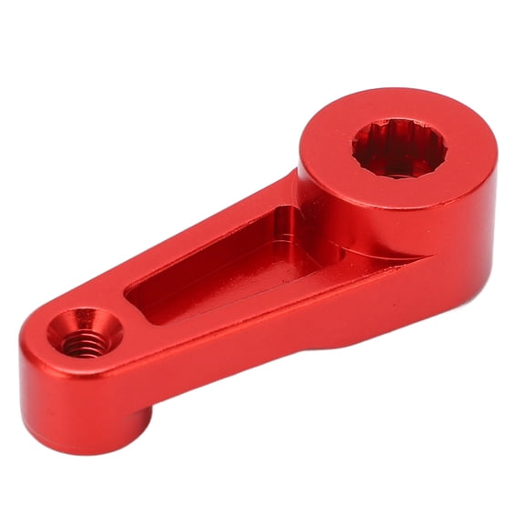 RC Servo Horns, Aluminum Alloy Servo Horns Easy Replaceable  For 1/6 For AXIAL SCX6 Red