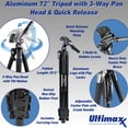thumbnail image 3 of Sony PXW-Z150 4K XDCAM Camcorder with Essential Accessory Bundle: SanDisk Extreme 128GB SDXC, Lightweight 72” Tripod, Universal Speedlite with LED Video Light, Replacement Battery & Much More, 3 of 10