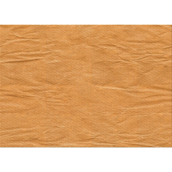 Ahgly Company Indoor Rectangle Patterned Neon Orange Area Rugs, 5' x 8'