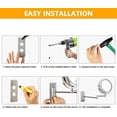 thumbnail image 3 of Feelglad Wall Mounted Makeup Mirror, 10x Magnifying Double Sided Led Lighted Mir, 3 of 5