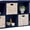 Navy 8-Cube, variant on Bookcase 8-Cube Storage Organizer, 11in Shelf Opening, Bookshelf, Toy Storage, Customizable w/ 3 Removable Back Panels - Navy