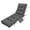 Dark Grey, variant on PUKNLY Chaise Lounge Chair Cushion Outdoor, 67*22*4 in Thickened Leisure Lounge Deck Chair Cushion, Waterproof & Fade-Proof Patio Pool Sun Lounger Pad with Straps, Bag, for Pool, Beach, Balcony