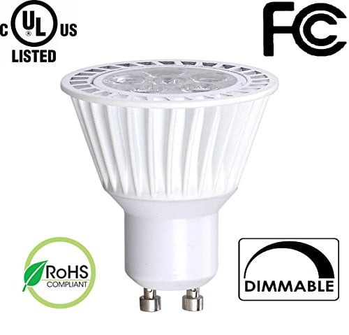 Retrofit for 50 Watt Halogen Dimmable LED GU10 Lamp Warm White Light 38 Deg 5W 