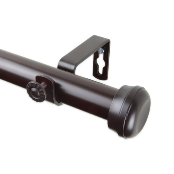 Rosen Curtain Rod 48-84 inch - Mahogany