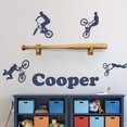 thumbnail image 3 of 2 Receptacles Baseball Bat Rack, Displayed Horizontally, Wooden Baseball Bat Rack, Handmade Solid, With Felt Lining And Wall Mounted Bat Rack, 3 of 5