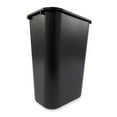thumbnail image 3 of Rubbermaid Commercial Products FG295700BLA Plastic Resin Deskside Wastebasket, 10 Gallon/41 Quart, Black, 3 of 5