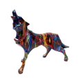 thumbnail image 3 of Estatua de lobo, figura de lobo, obra de arte fina, adorno decorativo. Vistoso, 3 of 9