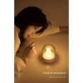 thumbnail image 3 of Lámpara de noche para bebé recargable con luz portátil regulable a batería, diseño de garra de gato (blanca), 3 of 5