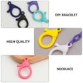thumbnail image 2 of MLINS 50pcs Plastic Lobster Clasp Lead Bags Necklace Accessories Jewelry Making Supply, 2 of 8