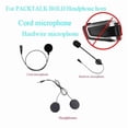 thumbnail image 2 of For Cardo PACKTALK Edge Motorcycle Bluetooth intercom headphoneHardwire micropho, 2 of 7