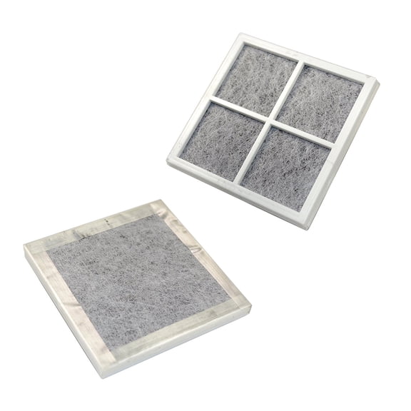 HQRP 2-Pack Fresh Air Filter for LG Refrigerators LT120F / ADQ73214404 / ADQ73334008 / ADQ73334003