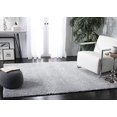 thumbnail image 3 of Safavieh August Shag Collection AUG900G Solid 1.2-inch Thick Area Rug, 3' x 3' Square, Silver, 3 of 4