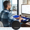 thumbnail image 3 of Large Mouse Pad, Full Desk Extended Gaming Mouse Pad 23.62" X 11.81", Waterproof Desk Mat with Stitched Edges, Non-Slip Laptop Computer Keyboard Mousepad for Office and Home, Star Sky Design, 3 of 7