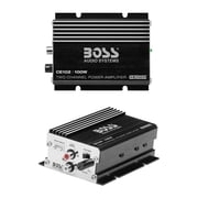 BOSS Audio Systems CE102 2 Channel Car Amplifier, 100 Watts Full Range Class A/B