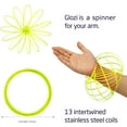 thumbnail image 5 of Glozi Geometric Magic Flow Bracelet - Easy to Use - 3D Bracelet Spiral Toy, Glowing Spinning Bracelet Spiral for Children and Adults (Yellow), 5 of 6