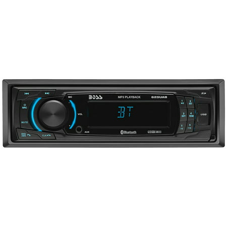 Boss Audio 625UAB Single Din, Bluetooth, MP3/USB/SD AM/FM Car Stereo, Detachable Front Panel, Wireless (Best Single Din Bluetooth Car Stereo)