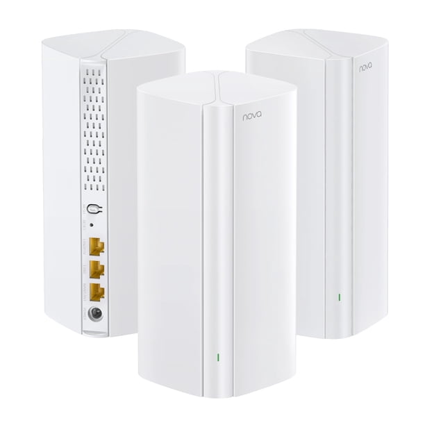 Sistema WiFi 6 Mesh Tenda Nova MX12 AX3000, paquete de 3 unidades 2025