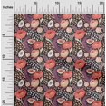 thumbnail image 2 of oneOone Cotton Poplin Twill Black Fabric Flora Sewing Craft Projects Fabric Prints By Yard 56 Inch Wide-MI, 2 of 6
