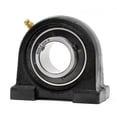 thumbnail image 2 of MAPLE ACE UCPA202-10 Tapped Base Pillow Block Bearing 5/8" Bore, 2-Threaded Bolt Holes, Self-Aligning, 2 of 4
