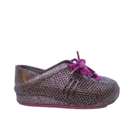 

Pre-owned Mini Melissa Girls Gold | Pink Shoes size: 8 Toddler