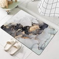 thumbnail image 6 of Diatomaceous Earth Bath Mat,Purple, Gold and Blue Marble Non-Slip Volume Super Absorbent Fast Drying for Bathroom Kitchen Door mat,Eco-Friendly Easy to Clean, 6 of 10