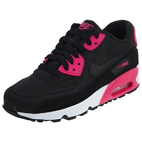 Uitbeelding Beg Diplomaat Nike Air Max 90 LTR(GS) Big Kid's Shoes Black/Pink Prime/White 833376-010 -  Walmart.com