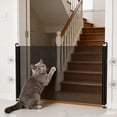 thumbnail image 5 of Rewenti Clôture pour Animaux Usage Domestique Sans Perçage Anti-Porte pour Animaux Clôture Filet d'Isolation Escalier Entrée Protection pour Chiens et Chats Clôture, 5 of 5