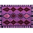 thumbnail image 1 of Ahgly Company Indoor Rectangle Abstract Purple Modern Area Rugs, 7' x 10', 1 of 4