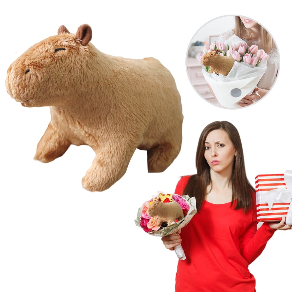 JTLB Capybara Plüschtier – Süßes Stofftier Für Kinder & Erwachsene