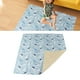 thumbnail image 5 of Alfombra de Silla Alta, Alfombra de Juego de Bebé Múltiple Impermeable Plegable, Limpieza Fácil, Evita un Deslizamiente Grande para Interiores para Niños Pequeños, 5 of 7