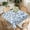 A-blue and White Flower, variant on Square Tablecloth Washable Table Cover 54"x54" and 60"x60", Waterproof Square Table Cloth for Indoor and Outdoor