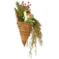 thumbnail image 3 of 11" Cymbidium Artficial Flower Wall Basket, 3 of 3