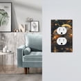 thumbnail image 5 of Daiia Adorable Otter Pair Hug Pattern Decorator Wall Plate Child Safe Outlet Cover, Switch and Outlet Covers,Size 1-Gang 5.0" x3.0" , Polycarbonate Thermoplastic-Style S, 5 of 6