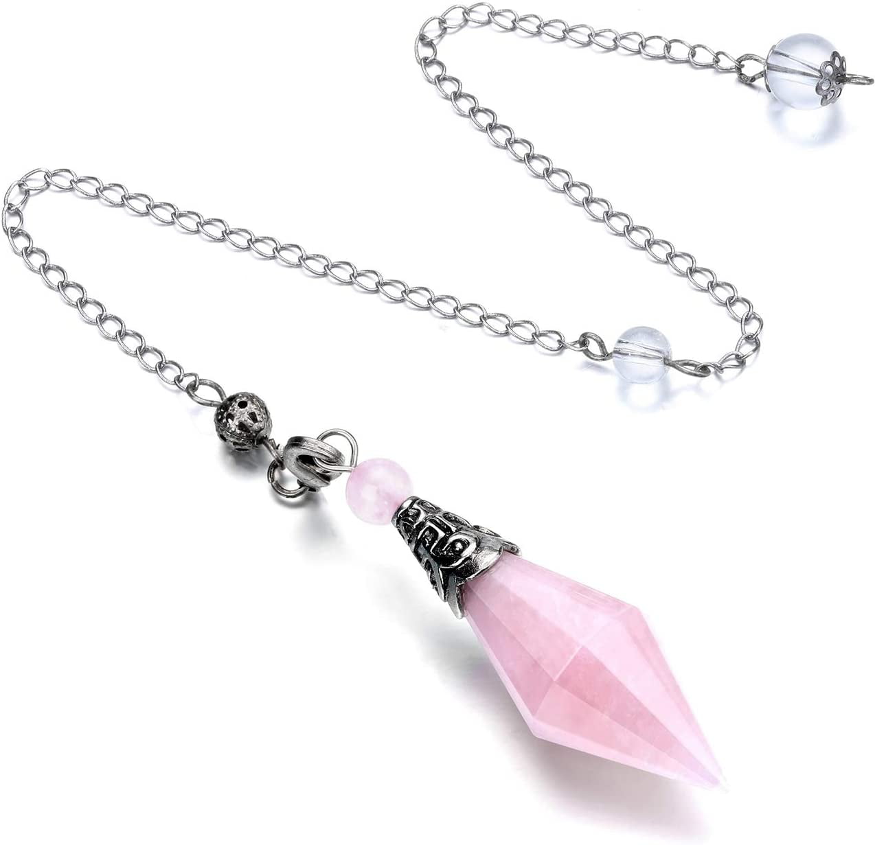 IGUOHAO 12 Facet Healing Crystal Stone 