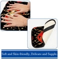 thumbnail image 3 of Seven Starred Ladybird Soft Comfortable Printed Armrest Cover for Car, Furry Armrest Accessory, 12.5x8.2 Inch Armrest Pad, 3 of 6