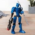 thumbnail image 4 of Action Figure, Combat Robot 13 Joint Movable Action Figuretoy, Mechanical Heavenly Weapon Versatile Shaped Doll, Perfect for Collectors and Desktop Decor, 4 of 7