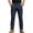 Navy, variant on Men's Cargo Pants Elastic Waist Straight Leg Summer Outdoors Long Pants Casual Loose Hiking Camping Travel Running Trousers