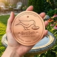 thumbnail image 5 of Copper Bird Bath Cleaner Disk, Natural Water Purifier for Outdoor Bird Baths, Solid Copper Anti-Algae Cleaner Plate for Garden Fountain Pond Water Maintenance, 5 of 8