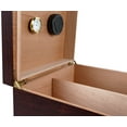 thumbnail image 6 of Chalet Cigar Humidor - Cherry Finish - Capacity: 25 to 50, 6 of 7