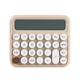 thumbnail image 1 of Calculadora con Interruptor MecáNico de 12 DíGitos Pantalla LCD Grande Calculadora de Escritorio Calculadora Financiera con BotóN Grande Beige, 1 of 5